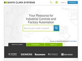 'santaclarasystems.com' screenshot