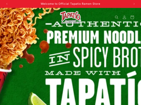 tapatioramen.com homepage screenshot