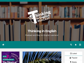 'thinkinginenglish.blog' screenshot