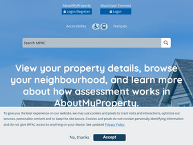 'mpac.ca' screenshot