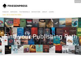 'friesenpress.com' screenshot