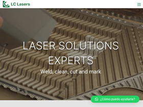 'lasercomercial.com' screenshot