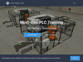 'factoryio.com' screenshot