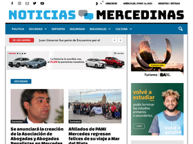 'noticiasmercedinas.com' screenshot