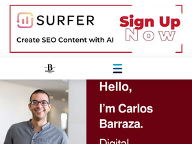 'barrazacarlos.com' screenshot