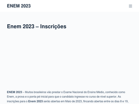 'enem2023.inf.br' screenshot