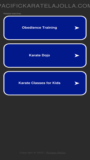 pacifickaratelajolla.com