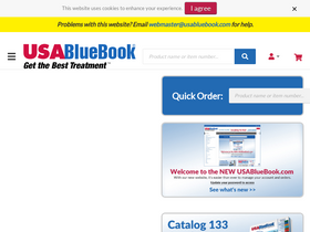 'usabluebook.com' screenshot