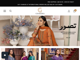 'houseofcharizma.com' screenshot