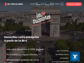'lestricolores.fr' screenshot