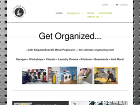 alligatorboard.com homepage screenshot