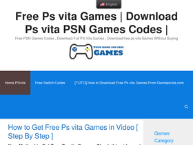 Gamepsvita free best sale