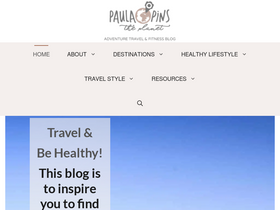 'paulapinstheplanet.com' screenshot