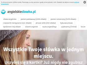 'angielskie-slowka.pl' screenshot