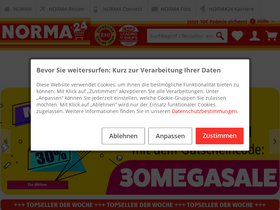 'norma24.de' screenshot