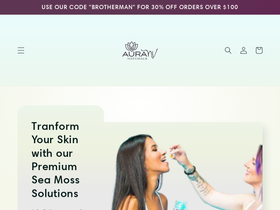 auranv.com homepage screenshot