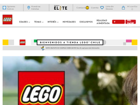 tiendalego.cl homepage screenshot