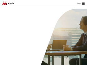 'miraie-group.jp' screenshot