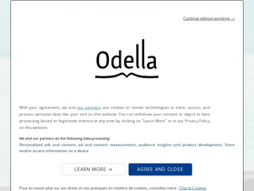 'odella.fr' screenshot