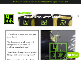 lymeez.com homepage screenshot