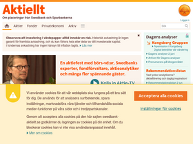 'swedbank-aktiellt.se' screenshot