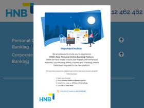 'cashxpress.hnb.lk' screenshot