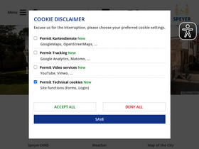 'speyer.de' screenshot