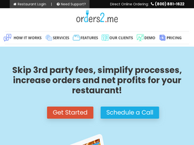 'orders2.me' screenshot
