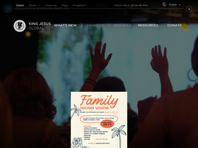 'kingjesus.org' screenshot