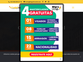 'legalizados.es' screenshot