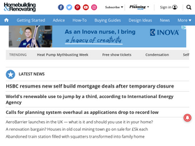 'homebuilding.co.uk' screenshot