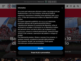 'calciocasteddu.it' screenshot