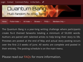 'quantumbang.org' screenshot