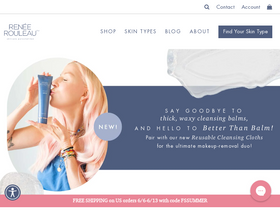 'reneerouleau.com' screenshot