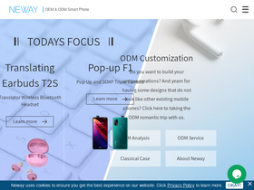 'neway.mobi' screenshot