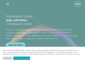 'portalyogi.pl' screenshot