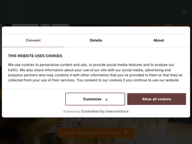 'steamhotel.se' screenshot