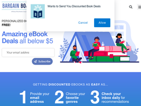 'bargainbooksy.com' screenshot