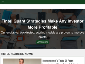 'fintel.io' screenshot