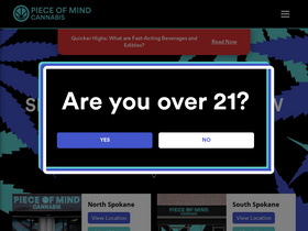 'pomcannabis.com' screenshot