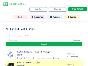'crypto.jobs' screenshot
