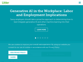 'littler.com' screenshot