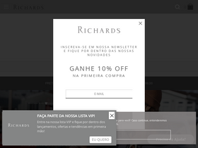 'richards.com.br' screenshot