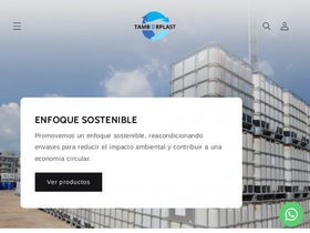 tamborplast.com homepage screenshot
