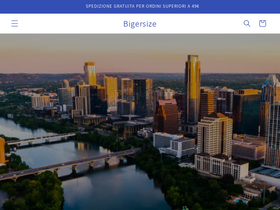 bigersize.com homepage screenshot