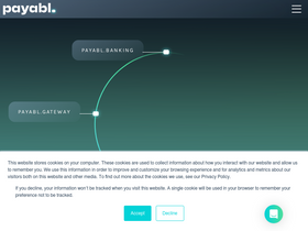 'payabl.com' screenshot