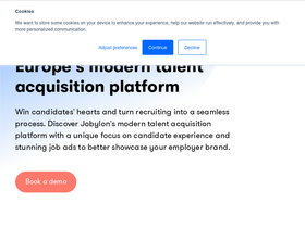 'jobylon.com' screenshot