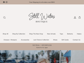 stillwaters.boutique homepage screenshot