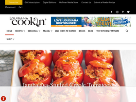 'louisianacookin.com' screenshot