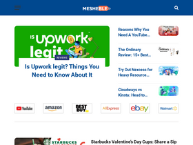 'mesheble.com' screenshot
